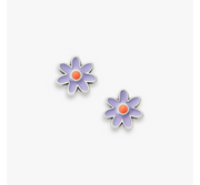Enamel Mini Flower Studs
