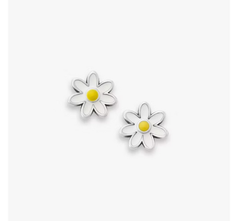 Enamel Mini Flower Studs