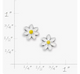Enamel Mini Flower Studs