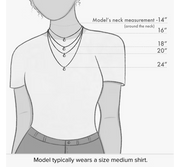 Rectangle Foxtail Necklace