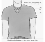 Rectangle Foxtail Necklace