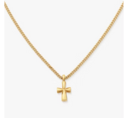 Petite Latin Cross Necklace
