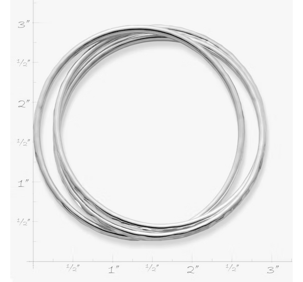 Linked Bangle Bracelets