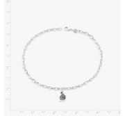 Mini Monarch Butterfly Anklet