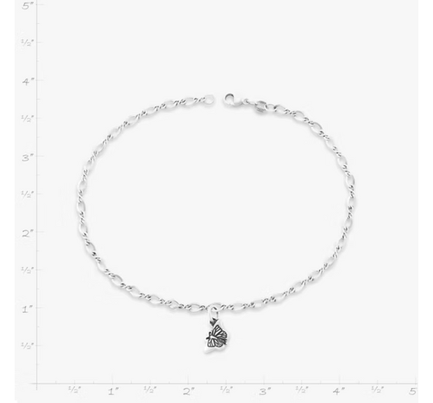 Mini Monarch Butterfly Anklet