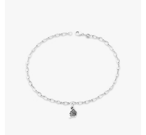 Mini Monarch Butterfly Anklet