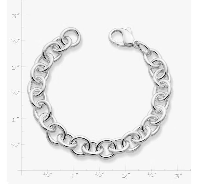 Classic Cable Charm Bracelet