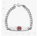 Enameled Medical Alert Bracelet