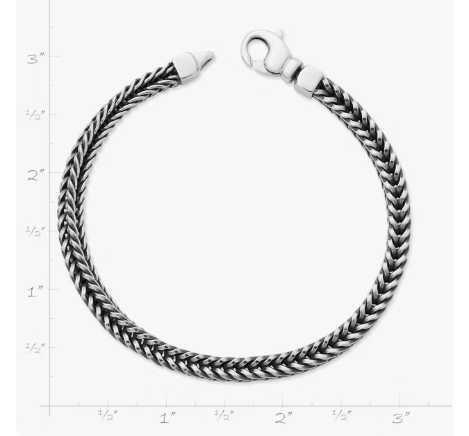 Square Foxtail Link Bracelet