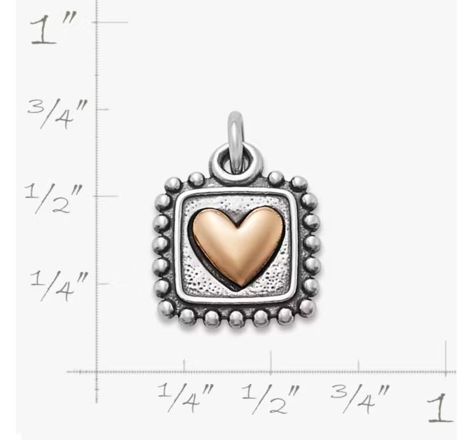 Radiant Heart Charm