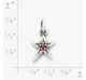 Shining Star Birthstone Charm