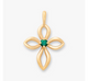 Avery Remembrance Birthstone Cross Pendant