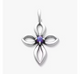 Avery Remembrance Birthstone Cross Pendant