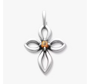 Avery Remembrance Birthstone Cross Pendant