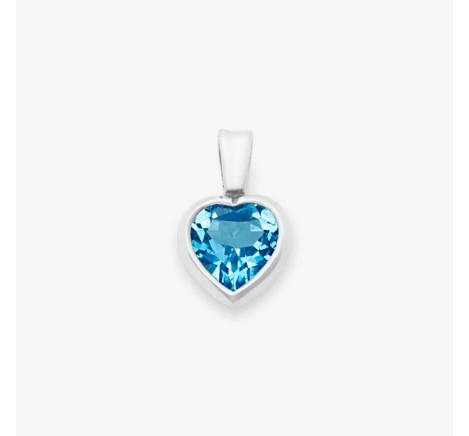 Heart Gemstone Pendant