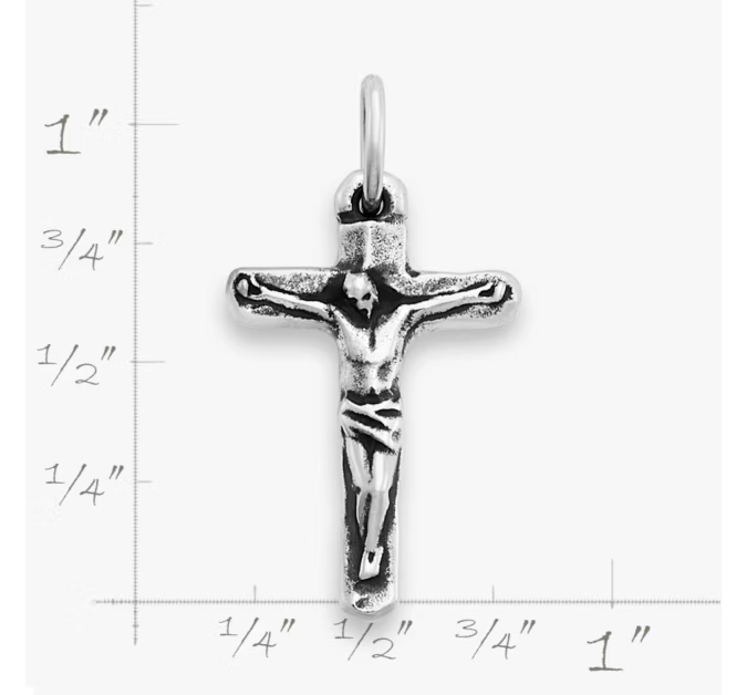 Chiseled Crucifix Pendant