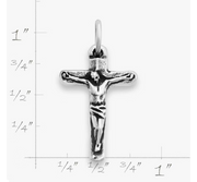 Chiseled Crucifix Pendant