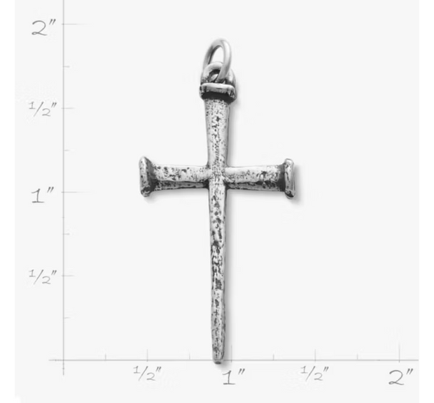 Nail Cross Pendant