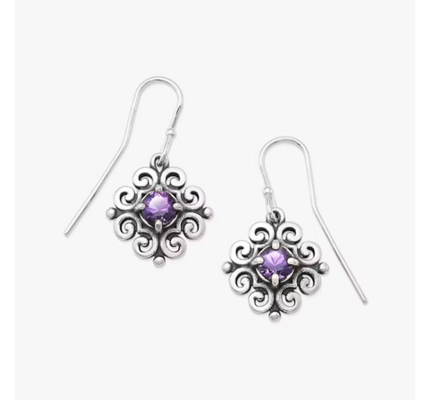 Spanish Lace Birthstone Dangle Earrings