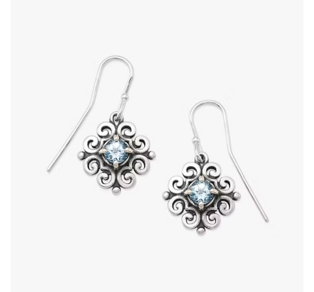 Spanish Lace Birthstone Dangle Earrings