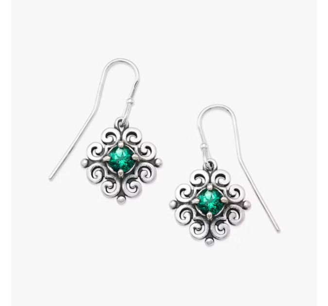 Spanish Lace Birthstone Dangle Earrings