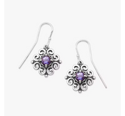 Spanish Lace Birthstone Dangle Earrings