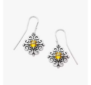 Spanish Lace Birthstone Dangle Earrings