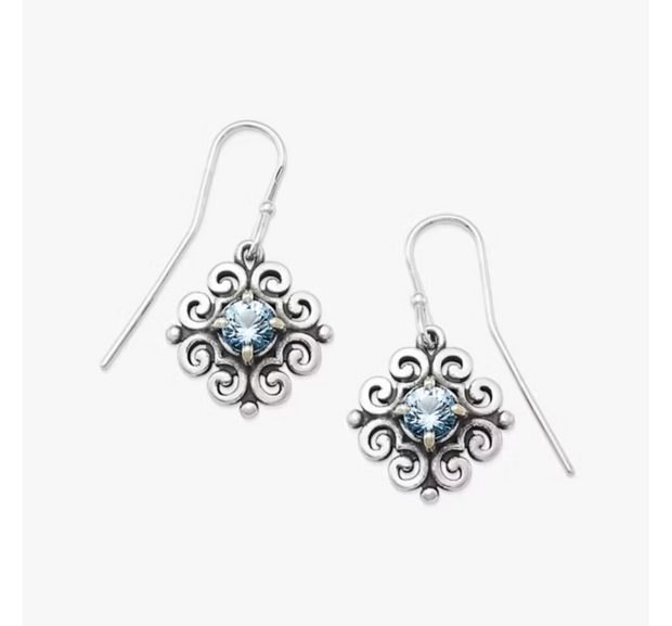 Spanish Lace Birthstone Dangle Earrings