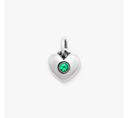 Keepsake Heart Birthstone Charm