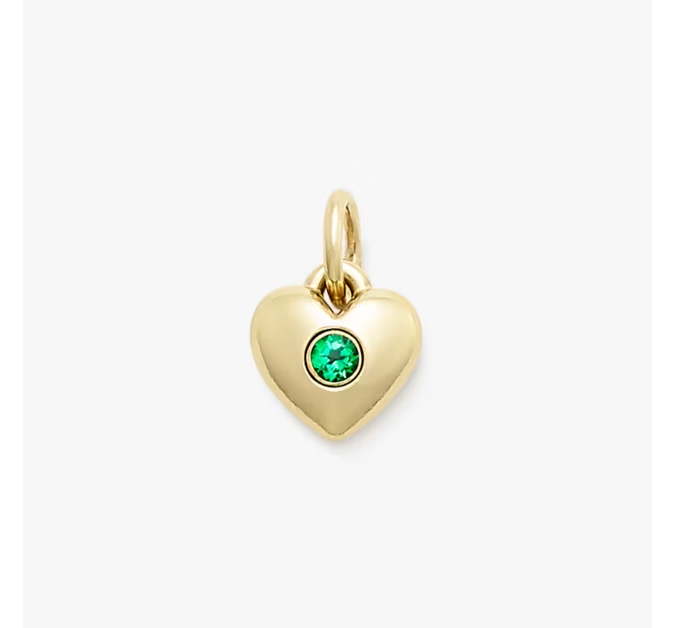 Keepsake Heart Birthstone Charm