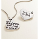 "Sister in My Heart" Charm