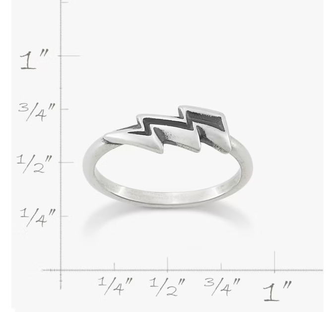 Lightning Bolt Ring