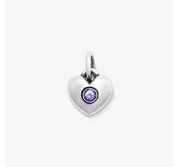 Keepsake Heart Birthstone Charm