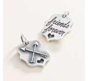 "Friends Forever" Charm