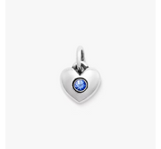Keepsake Heart Birthstone Charm