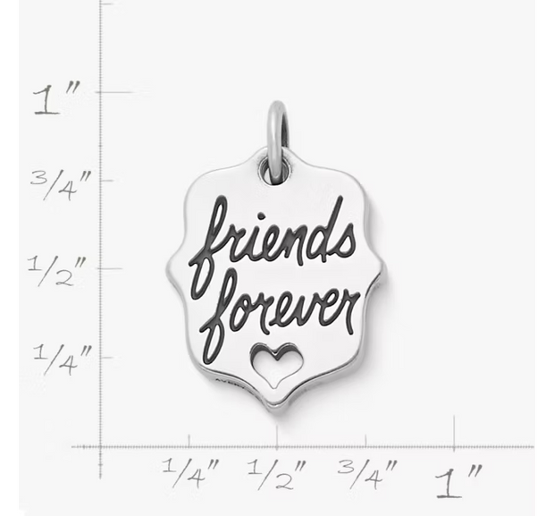 "Friends Forever" Charm