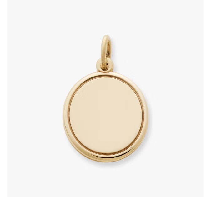 Engravable Disc Charm