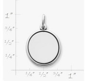 Engravable Disc Charm