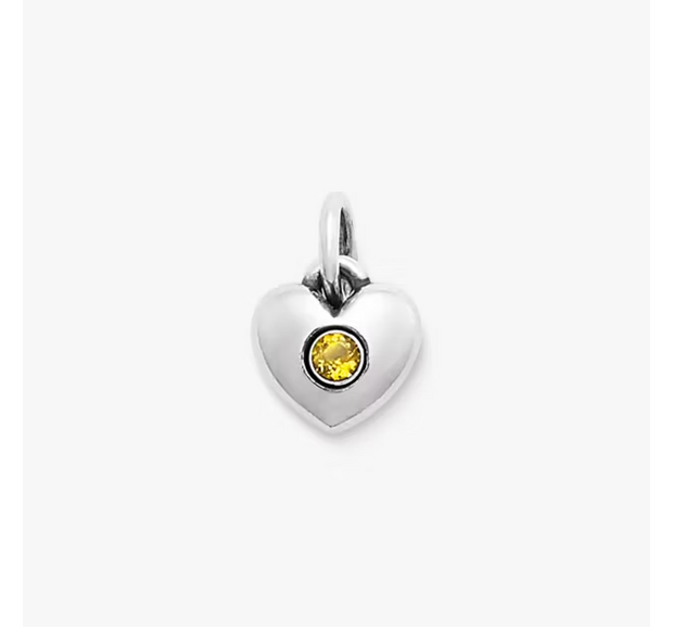 Keepsake Heart Birthstone Charm