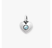 Keepsake Heart Birthstone Charm