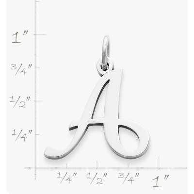 Large Script Initial Charm