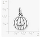 Jack O'Lantern Charm