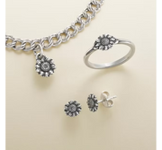 Mini Sunflower Charm