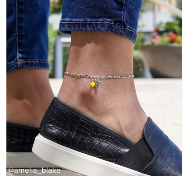 Mini Sunflower Charm