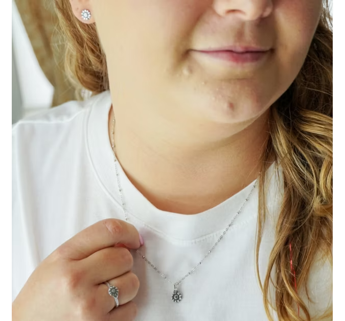 Mini Sunflower Charm