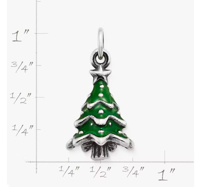 Enamel Christmas Tree Charm