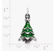 Enamel Christmas Tree Charm