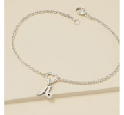 Heart Station Charm Anklet