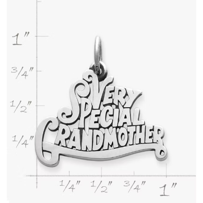 "Very Special Grandmother" Charm