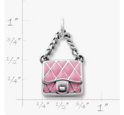 Enamel Fashion Purse Charm